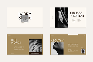 Ivory Company Profile - Powerpoint