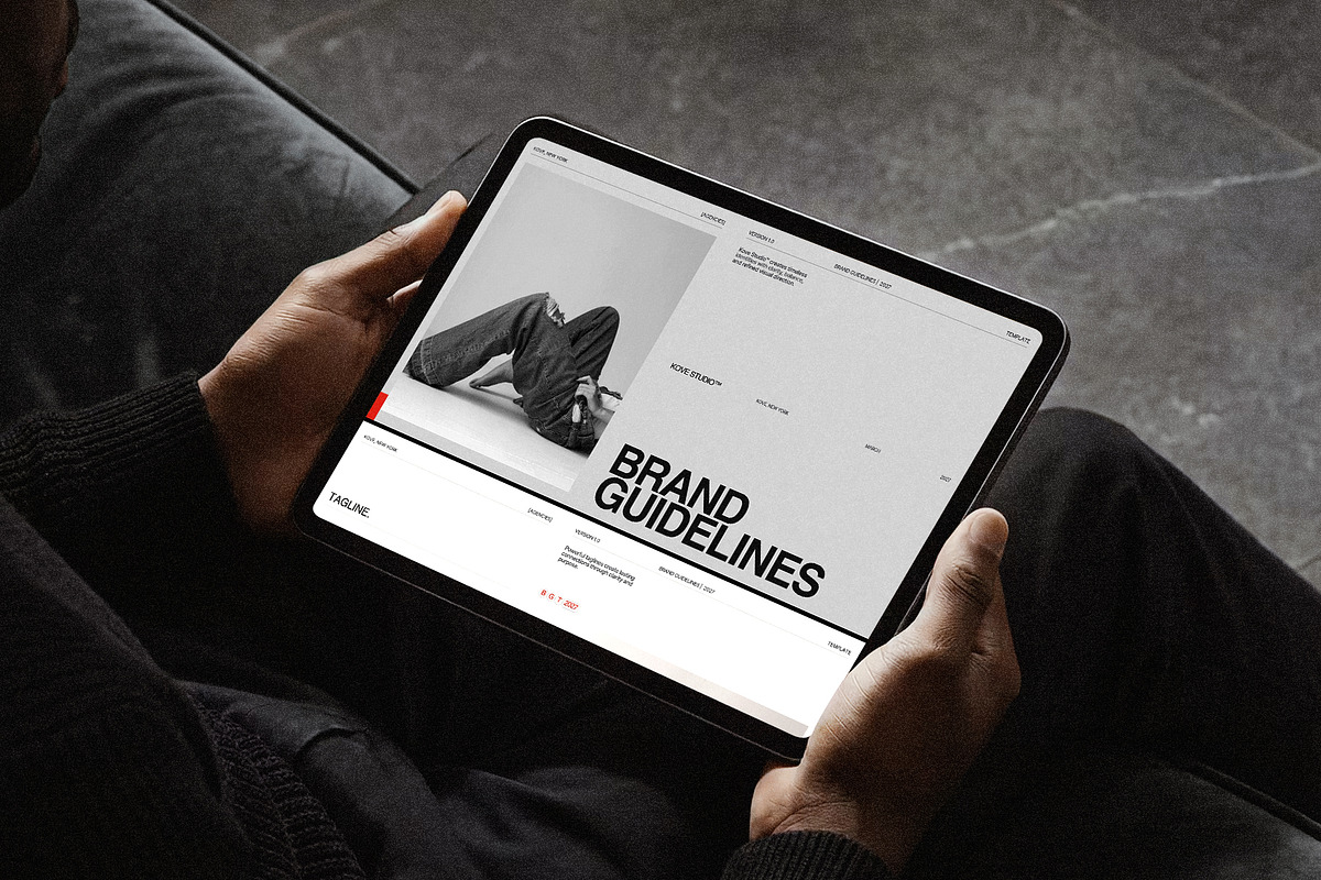 KOVE | Brand Guidelines Template, a Branding & Logo Template by Prapti Design (Photo 7 of 11)