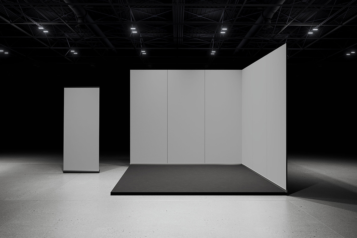 Modular Exhibition Mockup M04, an Advertising Mockup by Asketic (Photo 5 of 7)