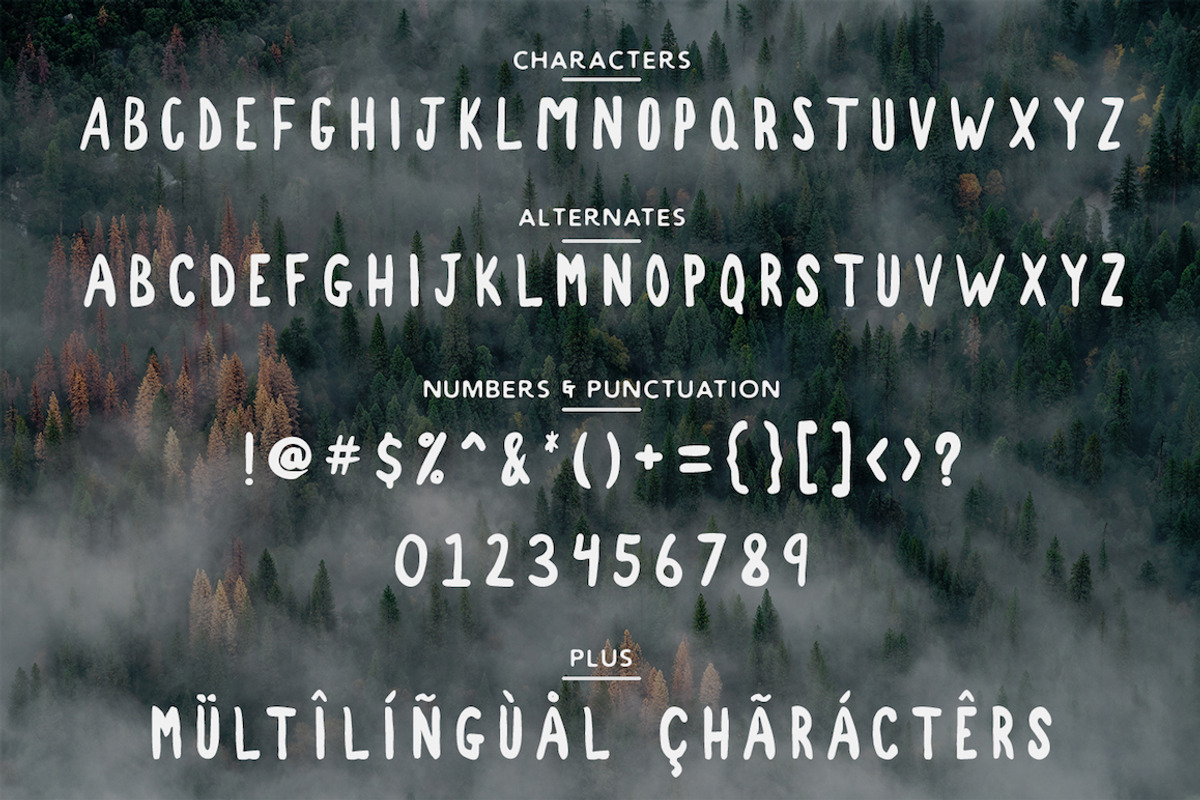 Westfalia V.2 - Hand Drawn Font preview 2