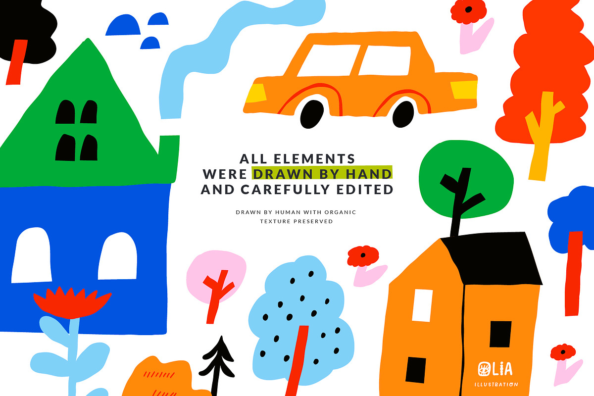 Spring Houses | SVG, PNG, AI, an Object Illustration by Olia (Photo 10 of 12)