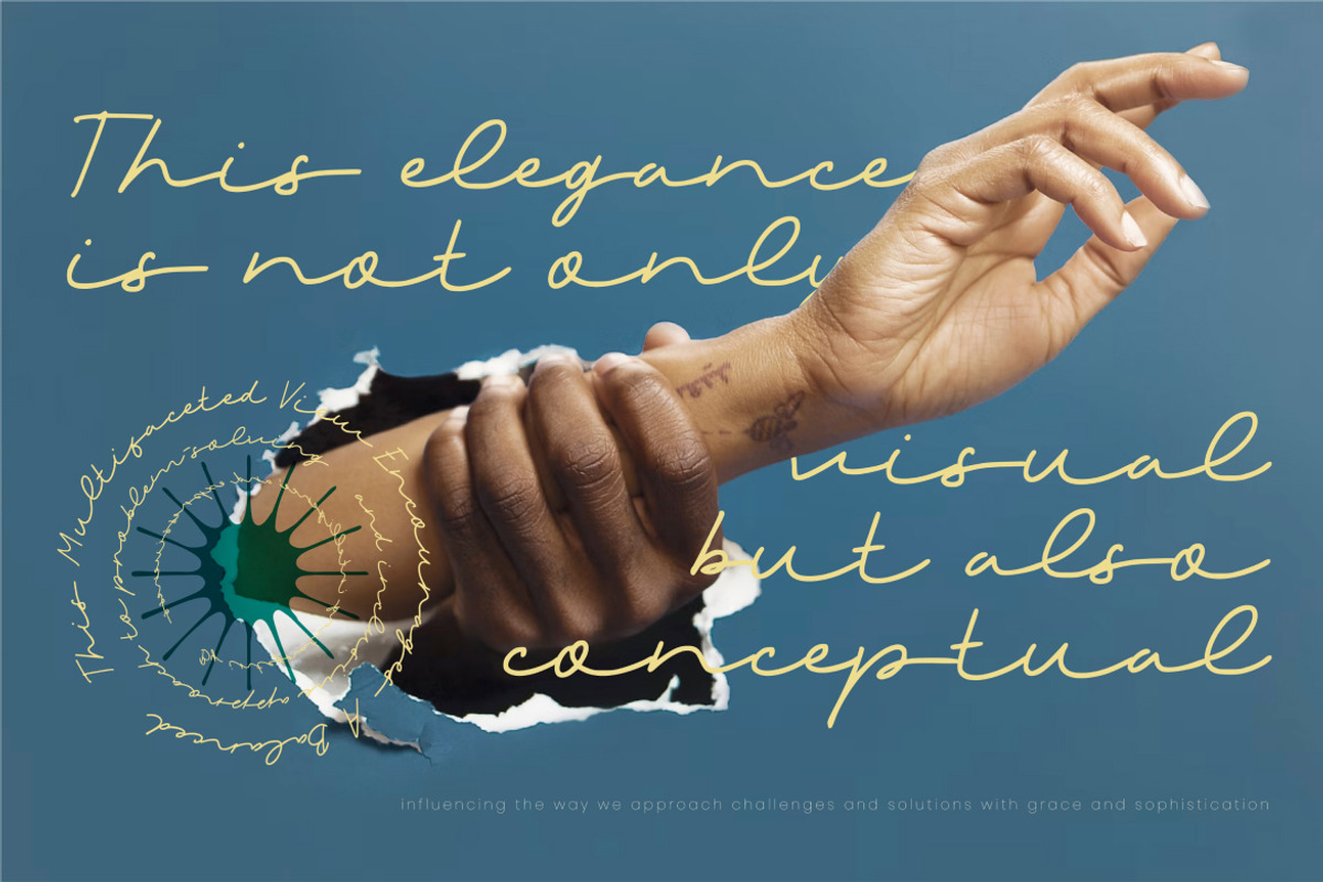 Kahyana Handwritten Script Font, a Script Font by Catalystco Studio (Photo 4 of 7)