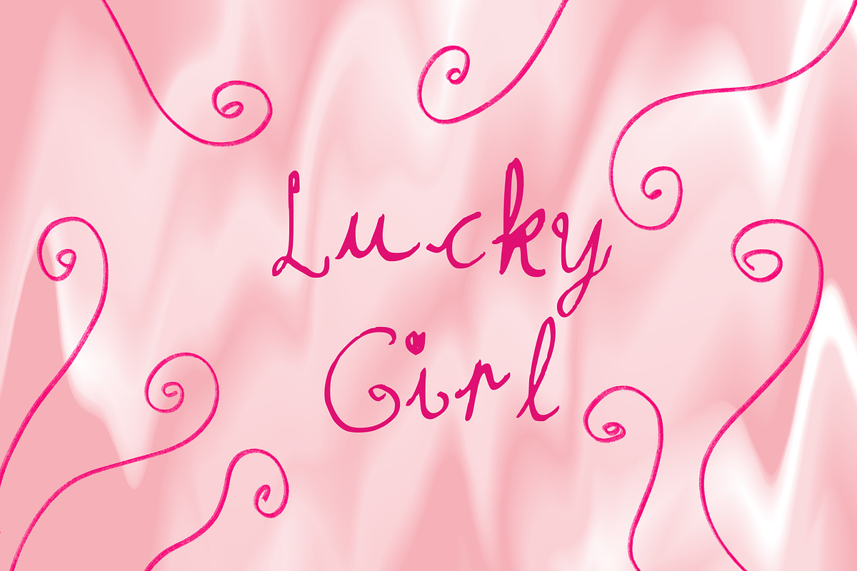 Cute Peacy Handwritten Script Font, a Handwritten Font by elif (Photo 4 of 5)