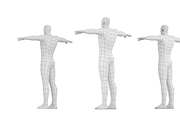 Hero Male in T-Pose Base Mesh, a Characters & Person 3D Model by VK Studio (Thumbnail 7 of 22)