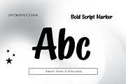 Bold Script Marker, a Script Font by Wow Magic (Thumbnail 2 of 3)
