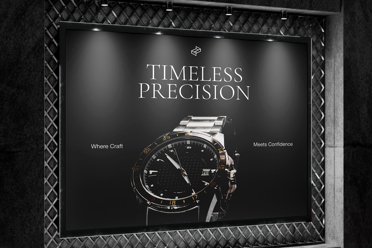 Wall Billboard Mockup, an Advertising Mockup by SLAB! Design (Photo 4 of 6)