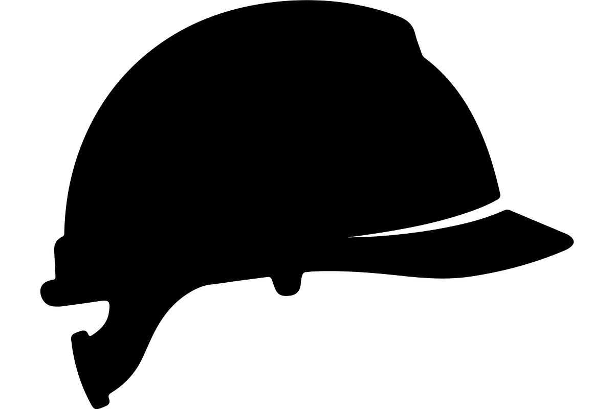 Safety Helmet Silhouette Bundle, a Work Illustration by balal (Photo 11 of 13)