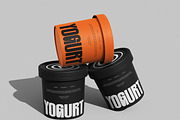 Yogurt Paper Cup Mockup, a Cups & Container Mockup by Brand Earth (Thumbnail 4 of 4)