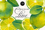 Fruit & Vegetable Watercolor Bundle, a Decorative Illustration by Olga Begak Art & Design (Thumbnail 9 of 13)