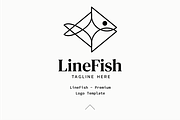 Line Fish - Premium Logo Template, a Branding & Logo Template by Minimalist Logos (Thumbnail 1 of 7)