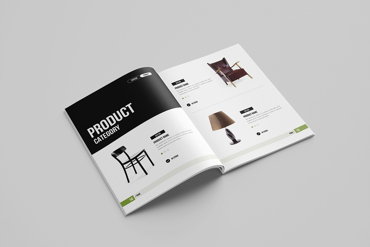 Product Catalog Brochure Template, a Brochure Template by Spark_Creative (Photo 8 of 13)