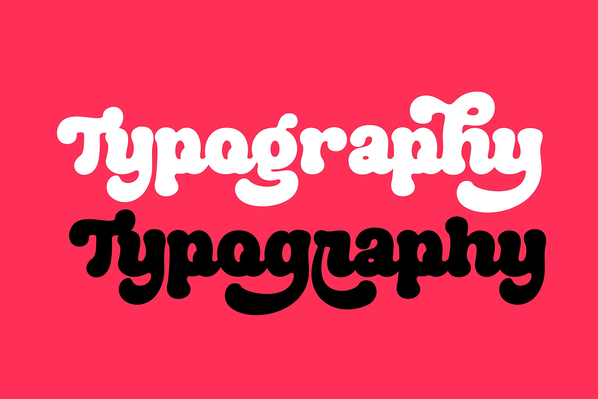 Rich - Rounded Bold Font, a Script Font by HRDR (Photo 9 of 11)
