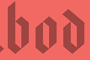 Bajern — A modern fraktur, a Blackletter Font by Hökis Bokstavsfabrik (Thumbnail 4 of 8)