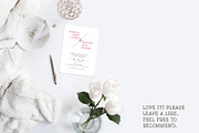 Simple Wedding Invitation, an Invitation Template by Cyrah's Collection (Thumbnail 2 of 4)