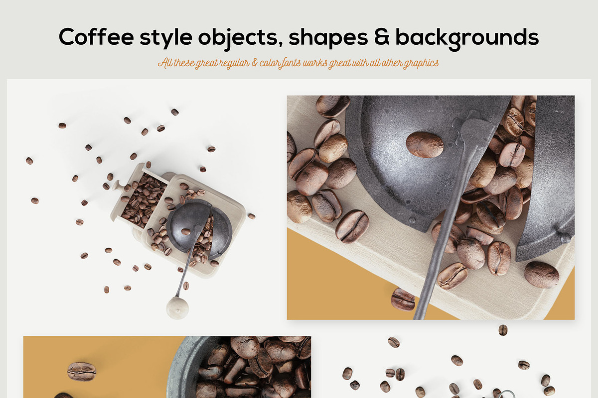 Coffee Scene Creator - Top View, a Background Graphic by TVartworks (Photo 9 of 17)