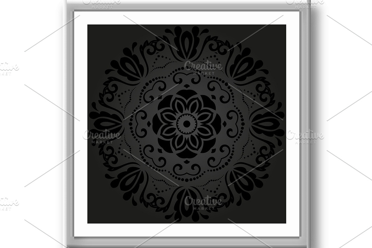 Floral Seamless Vector Pattern, a Decorative Illustration by FineArtStudio (Photo 3 of 3)