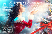 Christmas Photoshop overlay, an Object Graphic by 2SUNS (Thumbnail 1 of 9)