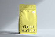 Single Pouch Bag Mockup, a Packaging Mockup by Templeste (Thumbnail 1 of 2)