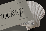 Elegant Business Card Mockup, an Advertising Mockup by Oasis Mockups (Thumbnail 2 of 3)