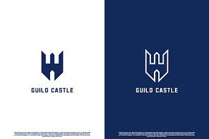 Guild Castle Logo Design Icon, a Branding & Logo Template by Morvana Crew