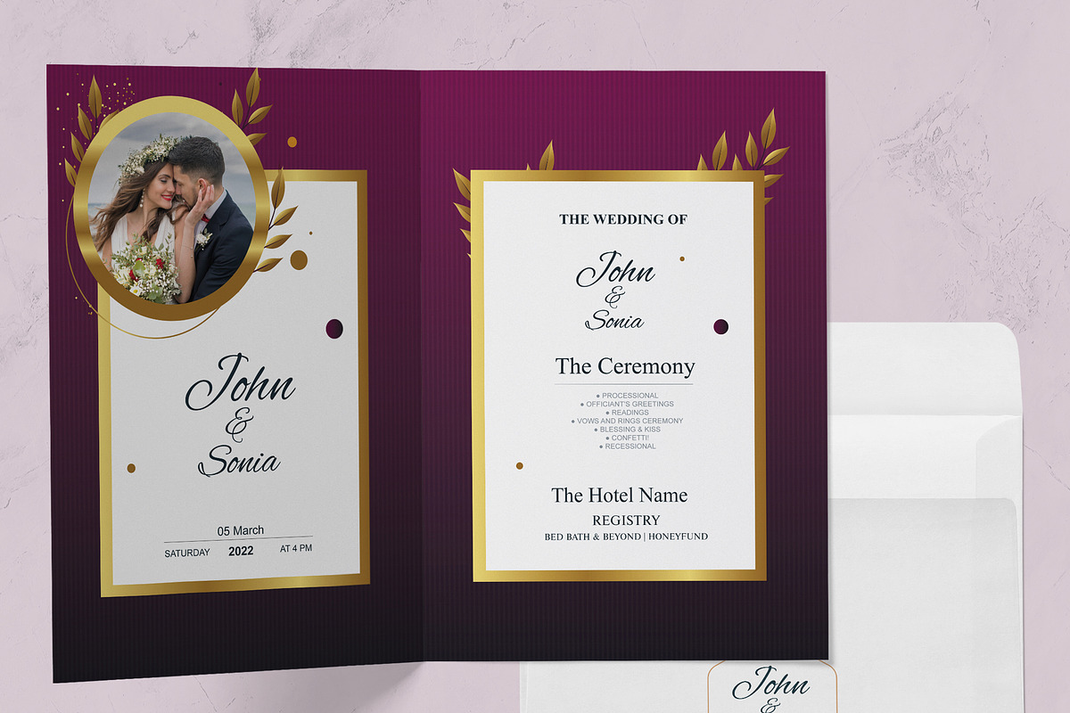 Party Invitation Card Layout