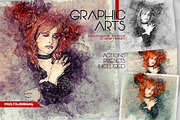 Graphic Arts Photoshop Action, an Action Add-On by GorynArt (Thumbnail 1 of 22)