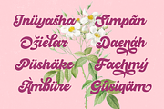 Hiderh Mahen — Bold Groovy Script, a Script Font by Enxyclo Studio (Thumbnail 24 of 27)