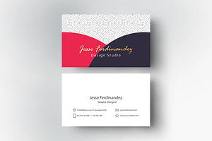 Artistic Business Card Template-008