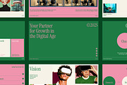 Digital Agency Pitch Deck Template, a Presentation Template by Supanium Studio (Thumbnail 1 of 4)