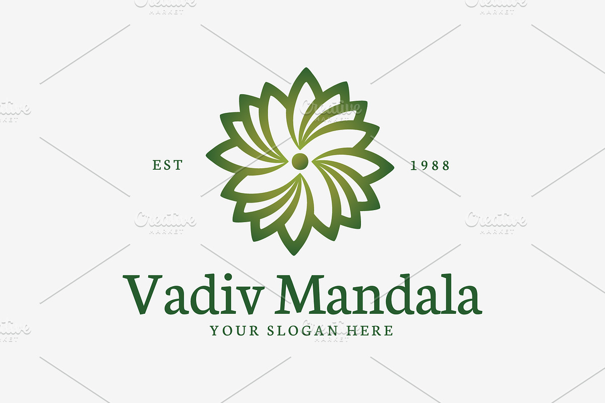 Vedic Art Mandala Logo - Circle Logo, a Branding & Logo Template by Creattlle (Photo 1 of 4)