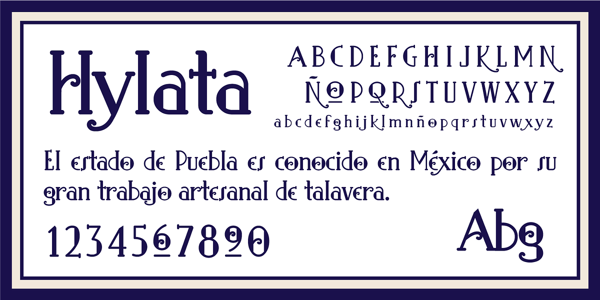 Hylata, a Serif Font by Ixipcalli (Photo 2 of 5)