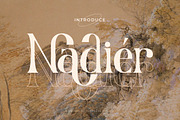 Nadier - Classic Retro Typeface, a Serif Font by Flawless And Co (Thumbnail 2 of 12)