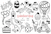 Valentine’s Day Romantic Line Art, an Object Graphic by ArtGiftsStudio (Thumbnail 1 of 5)