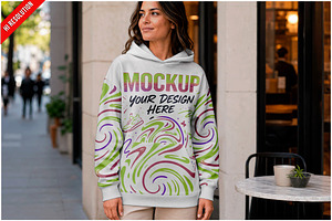 Hoodie Coffee Shop PSD, a Hoody Mockup by Bruno's Shop