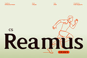 CS Reamus Drawn, a Serif Font by Craft Supply Co. (Thumbnail 1 of 8)