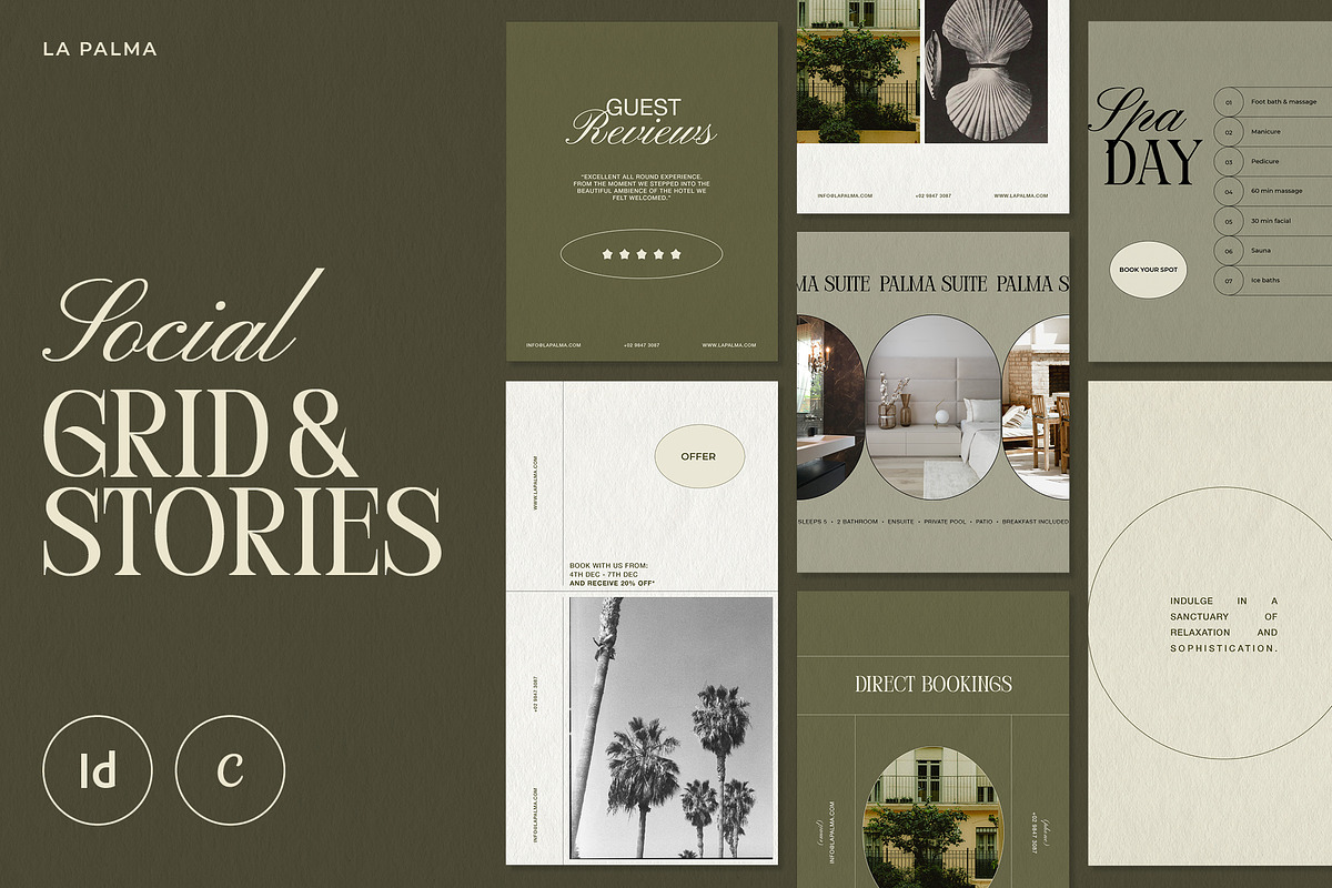 La Palma | Social Media Kit, a Social Media Template by The Template Depot (Photo 2 of 19)