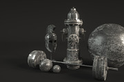 10 Grunge Metal Mats for C4D Octane, a Textures & Material 3D Model by 3DTreatment (Thumbnail 3 of 14)