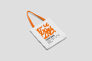 Tote Bag Mockup, a Merchandise Mockup by Pikachudesign (Thumbnail 2 of 5)