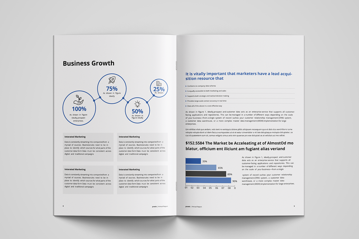 Annual Report, a Brochure Template by azadcsstune (Photo 7 of 11)