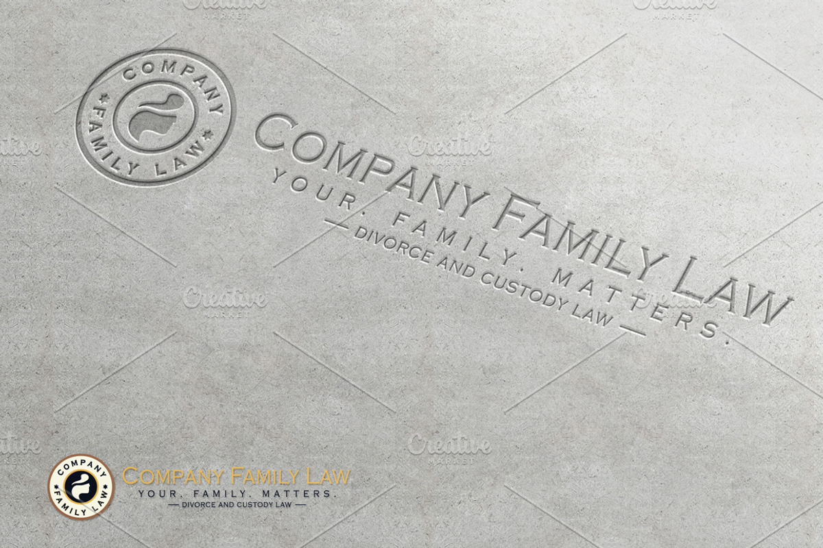 Family Law Company Logo, a Branding & Logo Template by Emdaduljs (Photo 1 of 2)