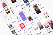 Florist & Flower Boutique App, an UI Kit Template by flr.24 (Thumbnail 2 of 2)