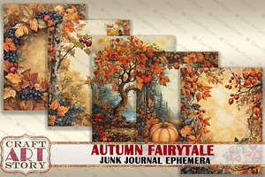 Autumn Fairytale Junk Journal