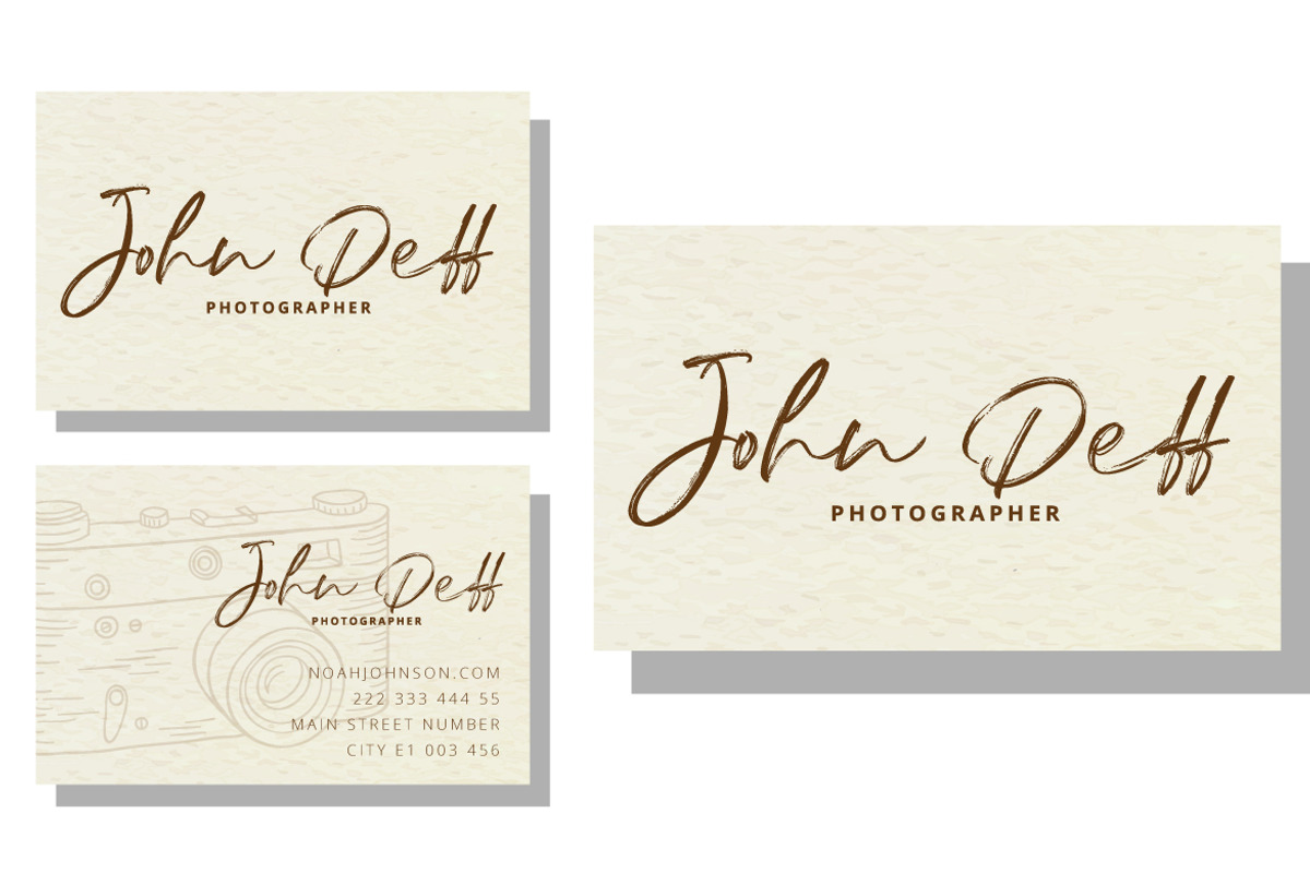 Thinkers - a Dry Brush Font, a Script Font by Vava Aryanto (Photo 8 of 12)