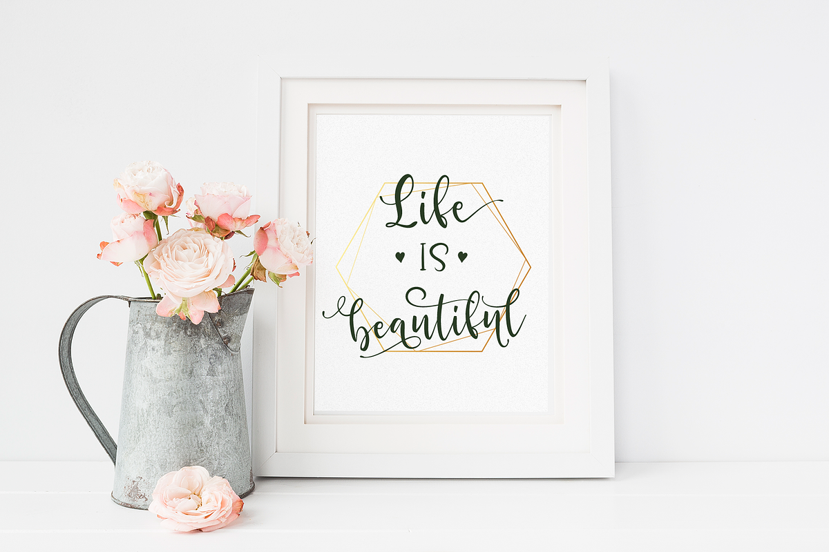 Sugar Cake, a Script Font by Larin Type Co. (Photo 11 of 15)