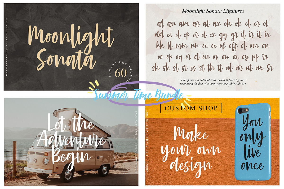 Summer Time Bundle - Script Bundle, a Script Font by Typehand Studio (Photo 7 of 9)