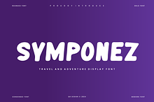 Symponez - Adventure Display Font