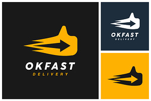 Express Delivery Shipping Logo, a Branding & Logo Template by Andre