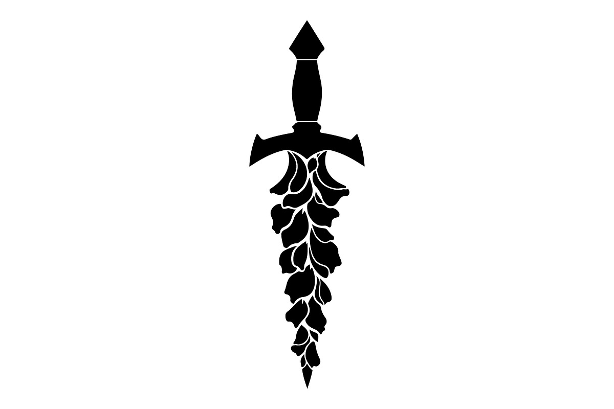 Ornamental Dagger Silhouette Bundle, an Object Illustration by Gaye Art (Photo 4 of 31)