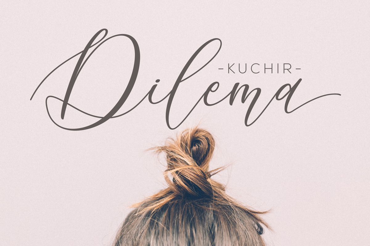 Delima, a Script Font by banks (Photo 9 of 13)