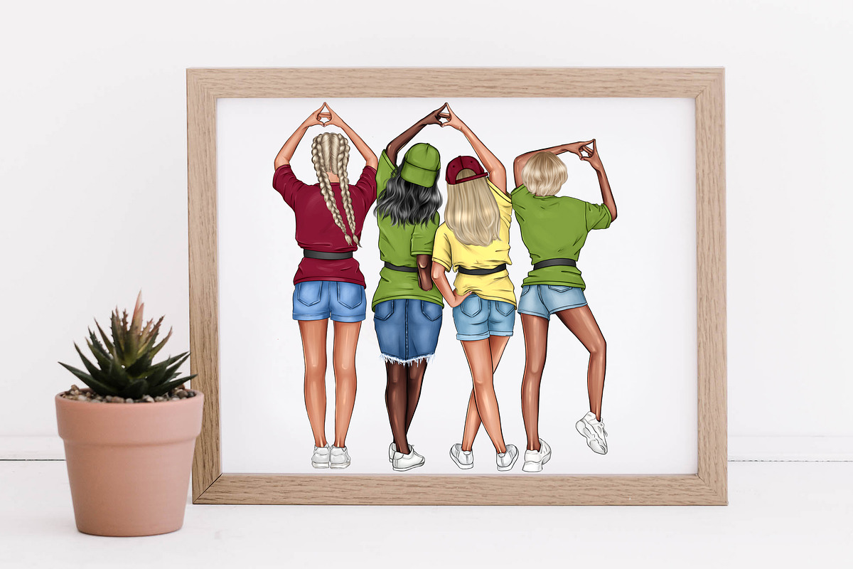 Alpha Gamma Delta Clipart Sorority, a Person Illustration by Elenbushe (Photo 6 of 6)